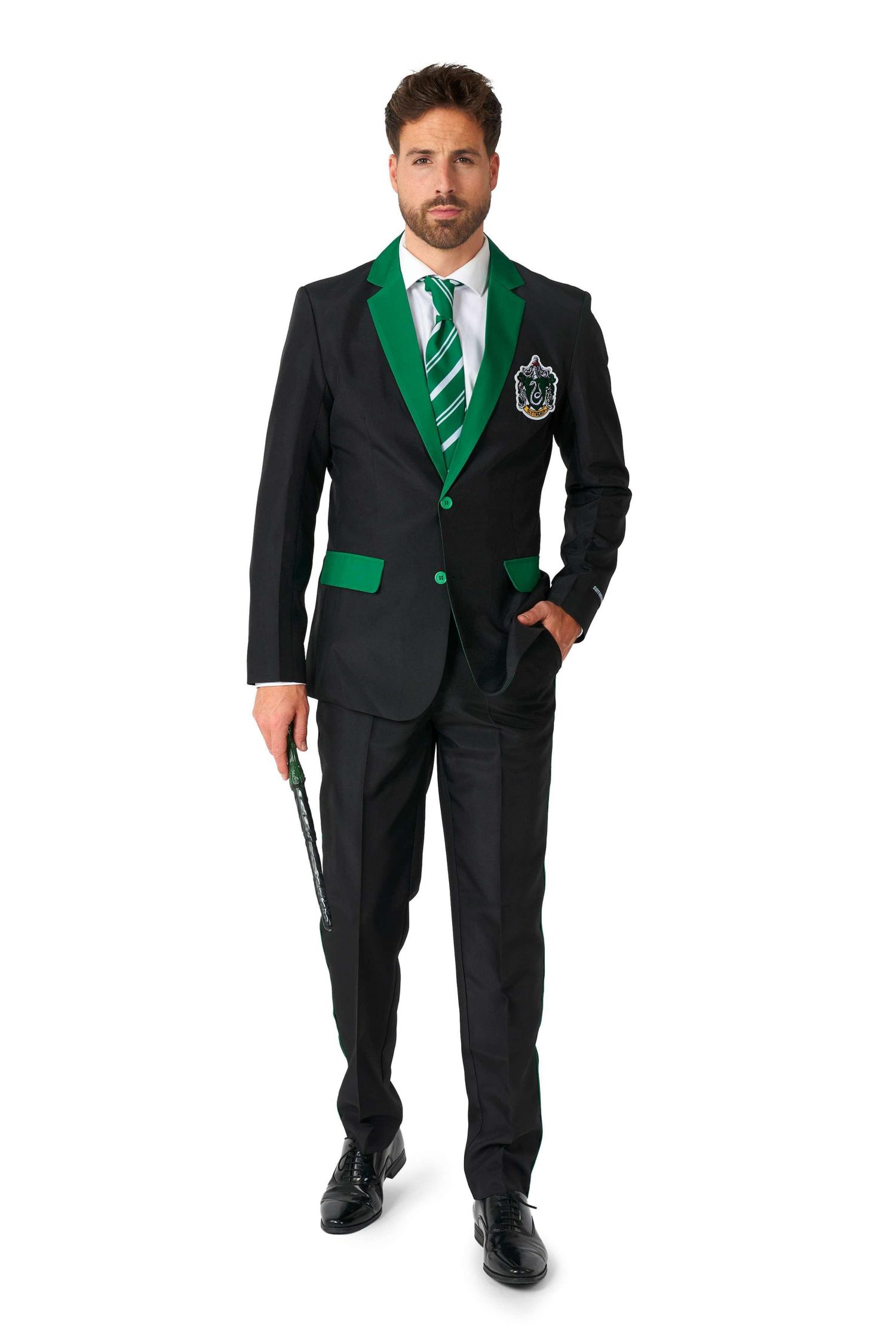 Men's Official Slytherin Costume - Slim Fit Suit