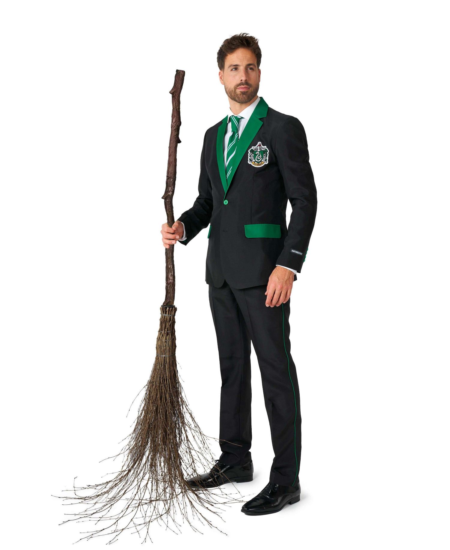 Men's Official Slytherin Costume - Slim Fit Suit