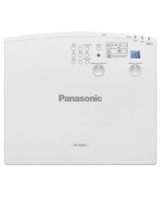 PT-VMW61 WXGA LCD Laser Projector, 6200 Lumens, White