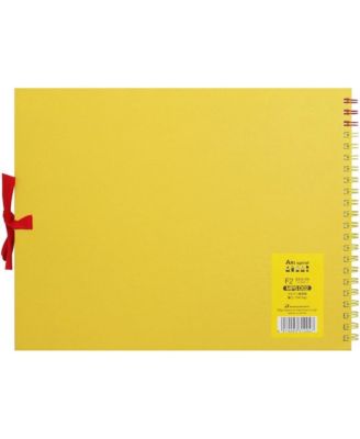 F3 Sketchbook Art Spiral Yellow