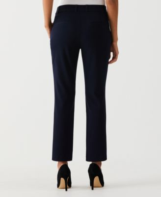 Petite Straight Leg Ankle Pants