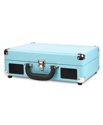 Journey Bluetooth Suitcase Record Player with 3-speed Turntable