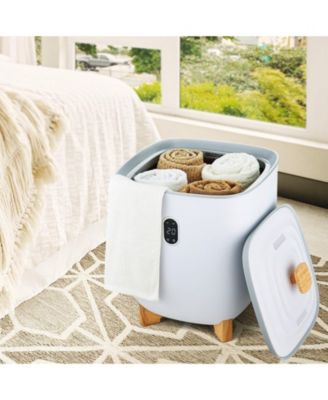 25L Towel Warmer Bucket with Auto Shut-Off, Fits 5 Oversized Towels, Blankets, Clothes & Bathrobes