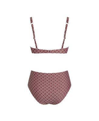 Women's Underwire Sweetheart High Waisted Bikini Set