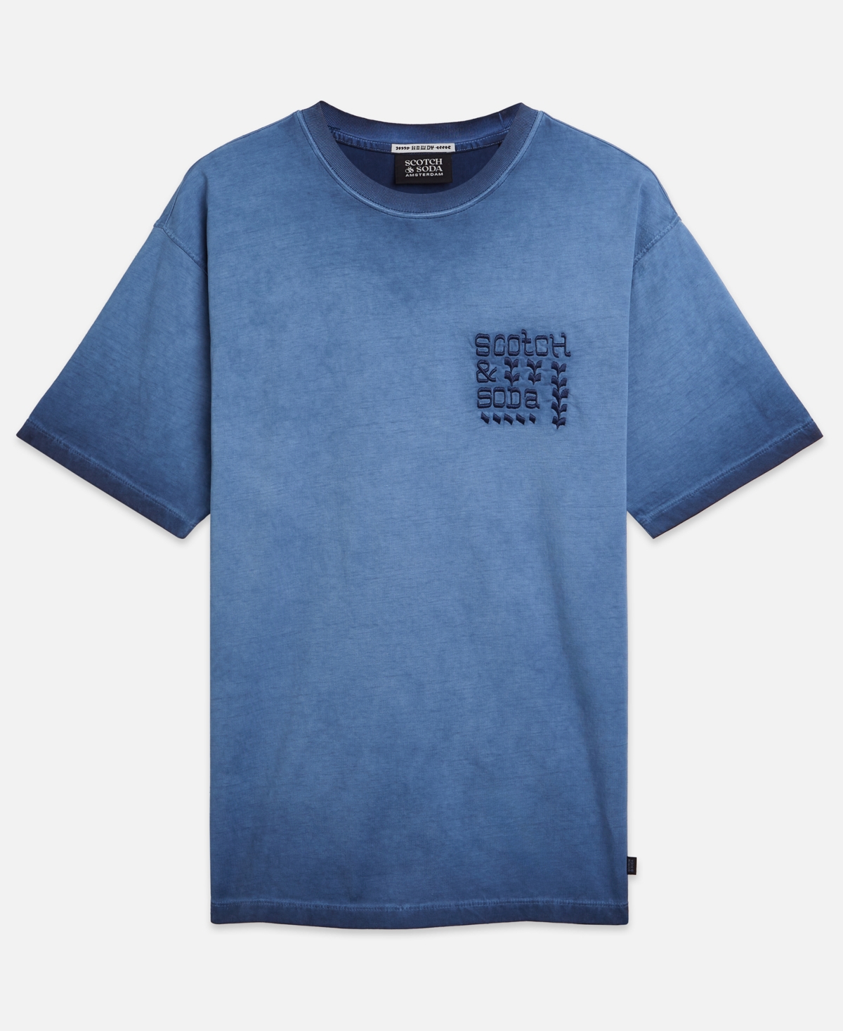 Scotch & Soda Men's Embroidered Artwork Short-Sleeve T-Shirt