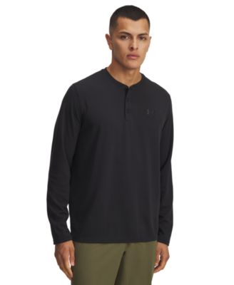 Men's Long-Sleeve Henley T-Shirt