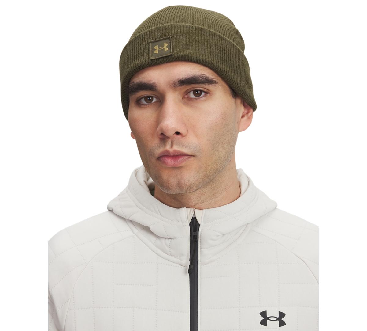 Under Armour Men's Halftime Shallow Beanie In Green