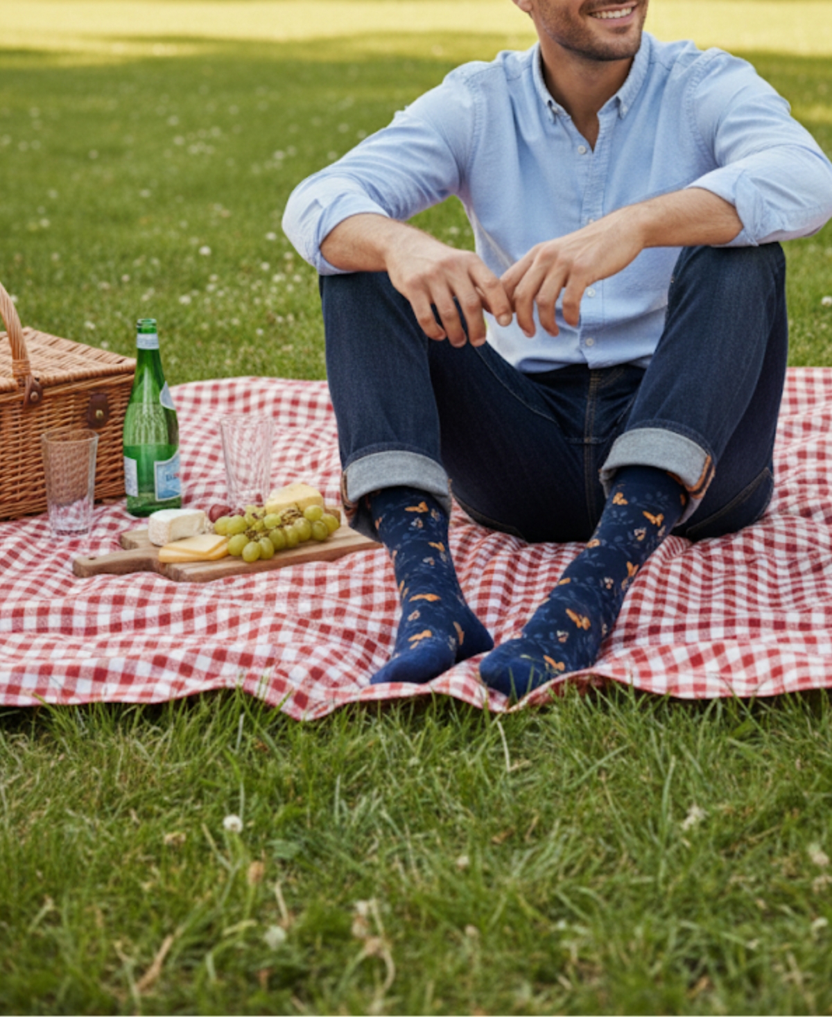 Love Sock Company Men's Barcelona Bundle Socks, 5-Pack