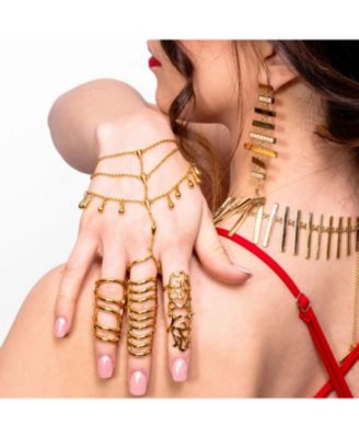 Elements Air Armour Ring in Gold Vermeil