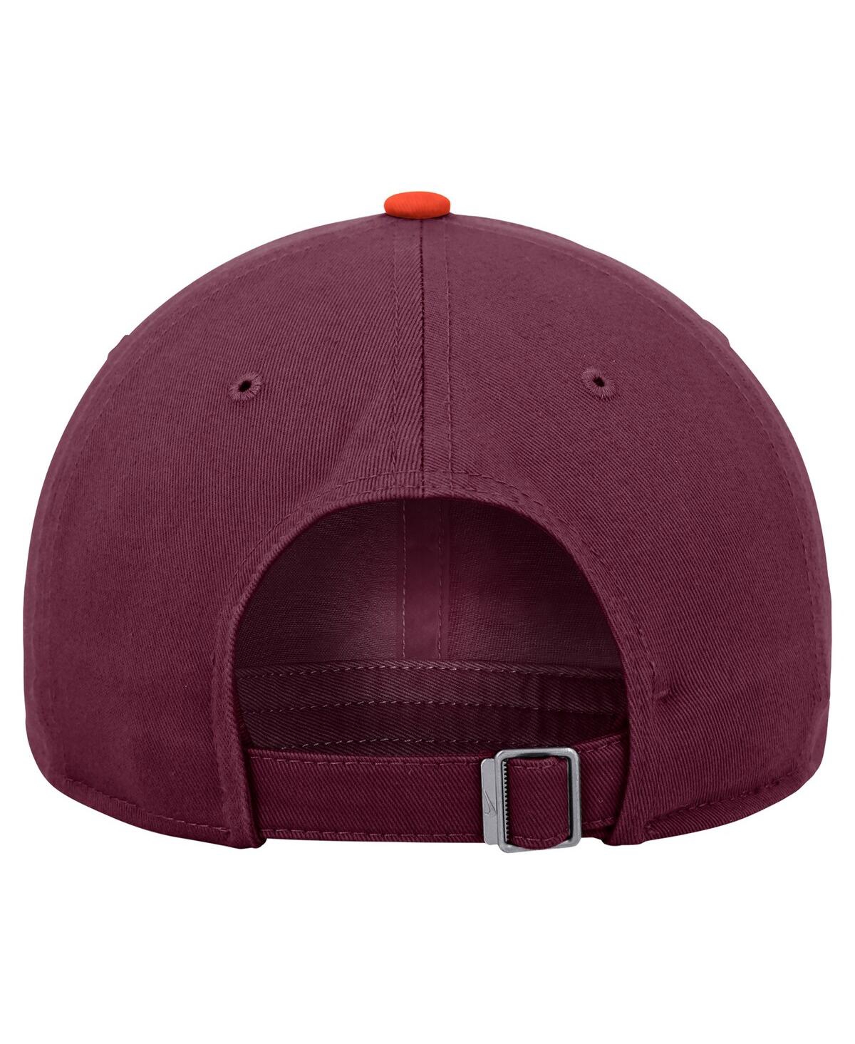 Men's Maroon Virginia Tech Hokies Color Block Club Adjustable Hat