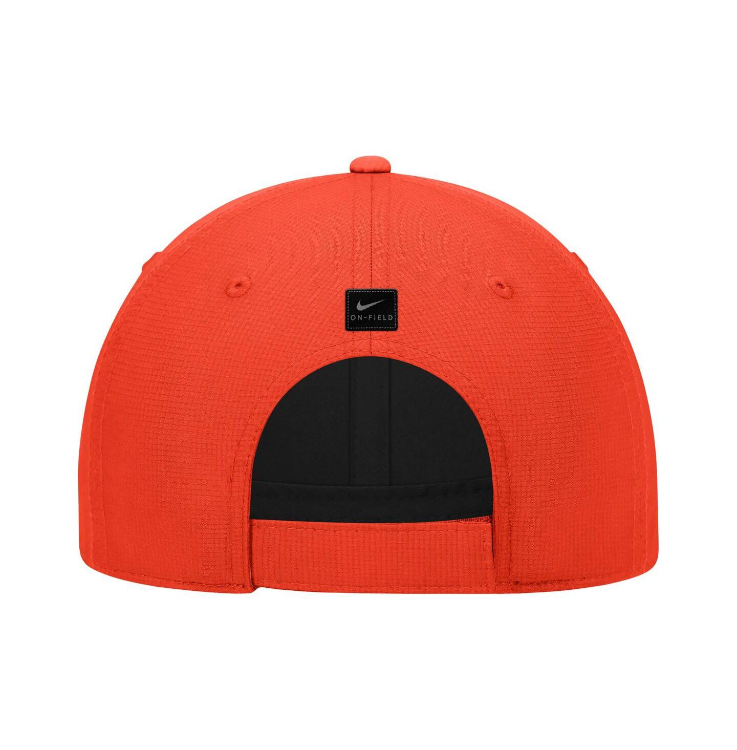 Мужская кепка Nike Orange Oklahoma State Cowboys 2025 On-Field Club Performance Adjustable Hat — фото 2