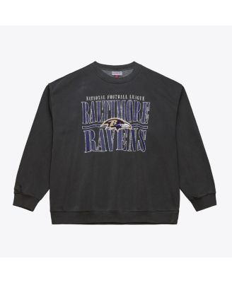 Men's Black Baltimore Ravens Downtown Collection Fleece Sweatshirt