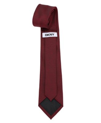 Men’s Slim Textured Solid Neck Tie