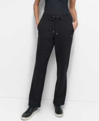 Women's Tonal Logo Patch Relaxed Fit Track Pants