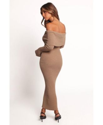 Women's Domitia Off Shoulder Knit Dress