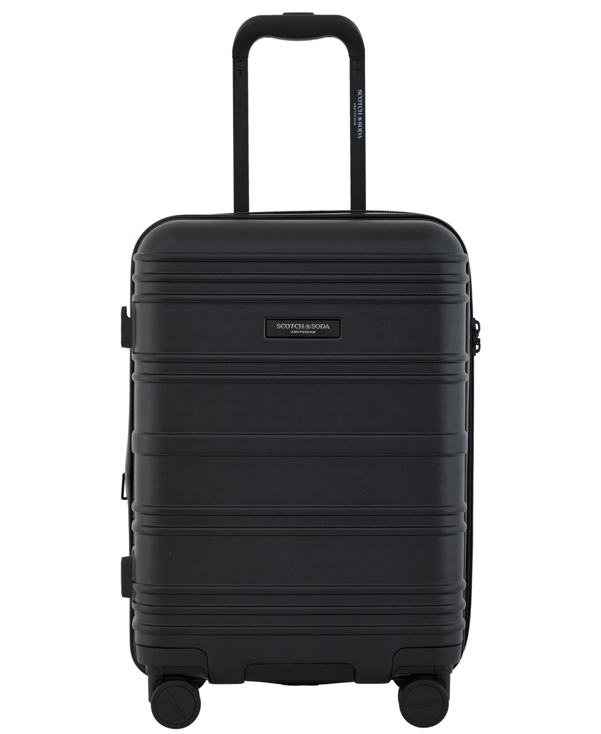 Scotch & Soda Rotterdam 3-pc. Hardside Luggage Set In Black