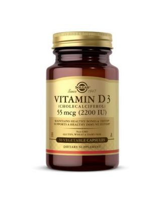 Vitamin D3 (Cholecalciferol) ,2200 IU ,50 V Caps