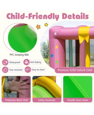 Inflatable Bounce House with Jumping Area for Indoor or Outdoor Party Use