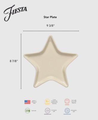 Americana Star-Shaped Plates, Set of 4, Exclusively at Macy's