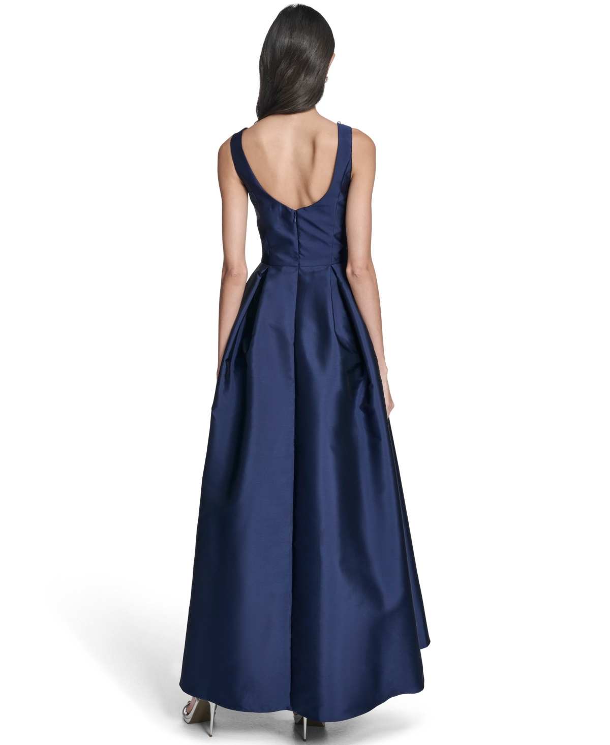 Eliza J Women's Sleeveless Scoop Neck Ball Gown In Blue