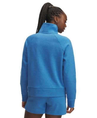 Women's Rival Fleece Mock-Neck Half-Zip Sweatshirt