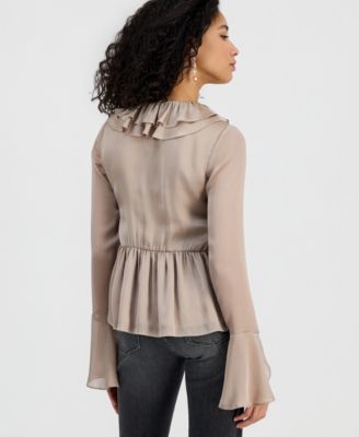 Women's Sana Ruffled Long-Sleeve Blouse