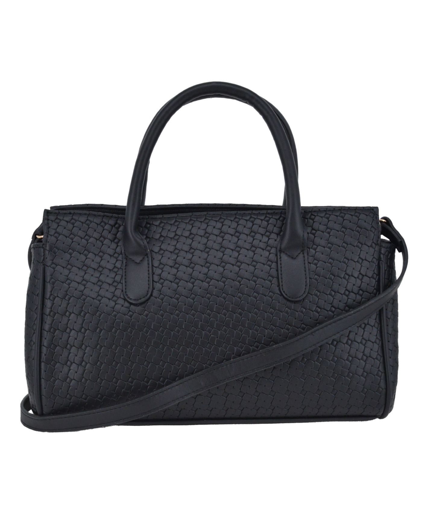 Женская сумка Bebe Otto Small Satchel, цвет: Чёрный — фото 2