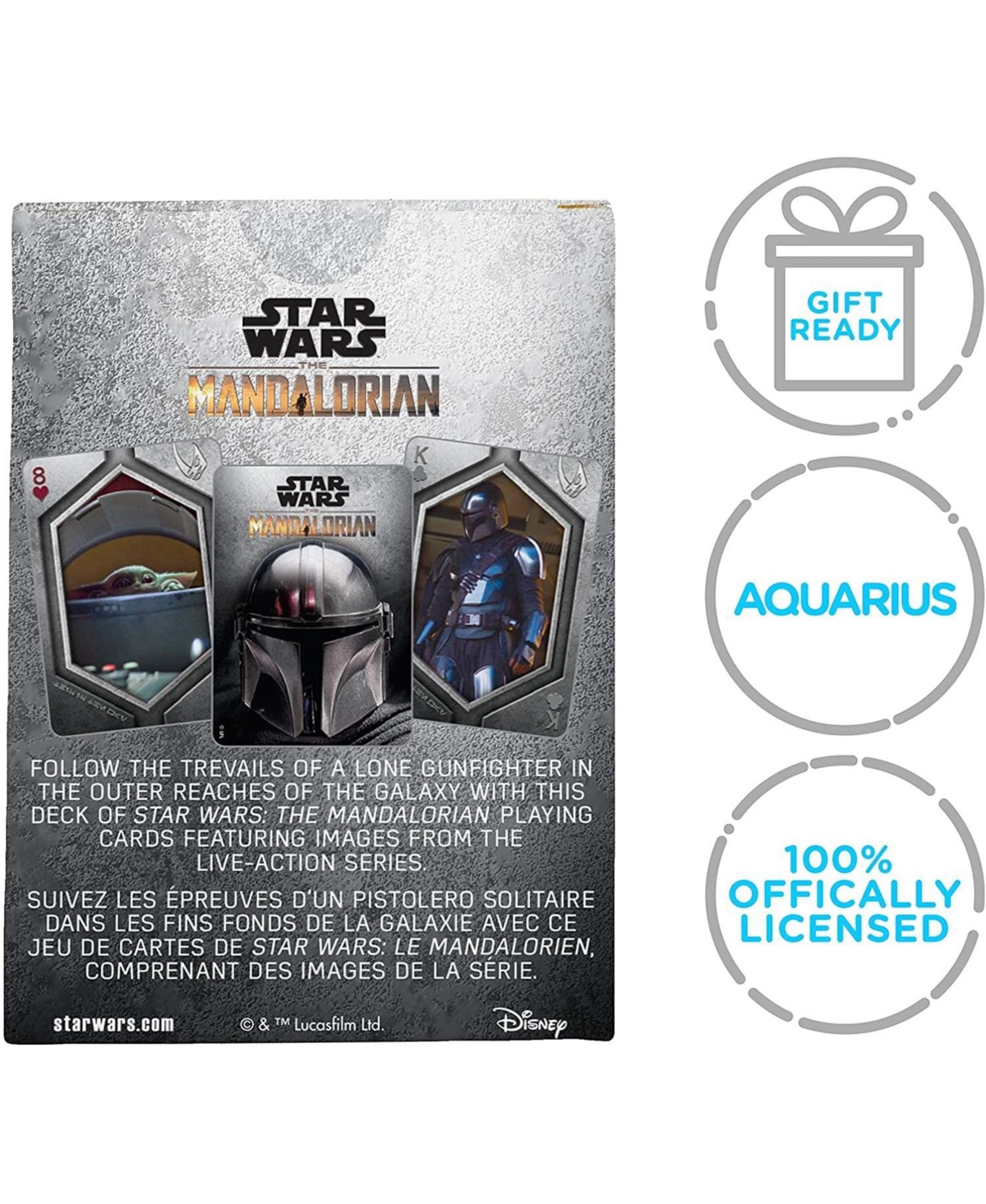 Nmr Distribution Star Wars The Mandalorian Photo Playing Cards | 52 Card Deck + 2 Jokers