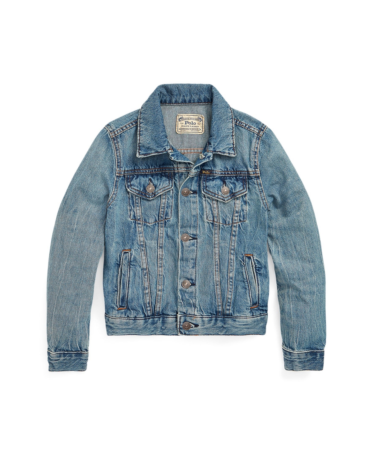 Polo Ralph Lauren Girls' 7-16 Denim Trucker Jacket