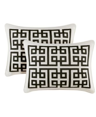 Jarvis Embroidery 8-Pc. Comforter Set, Queen