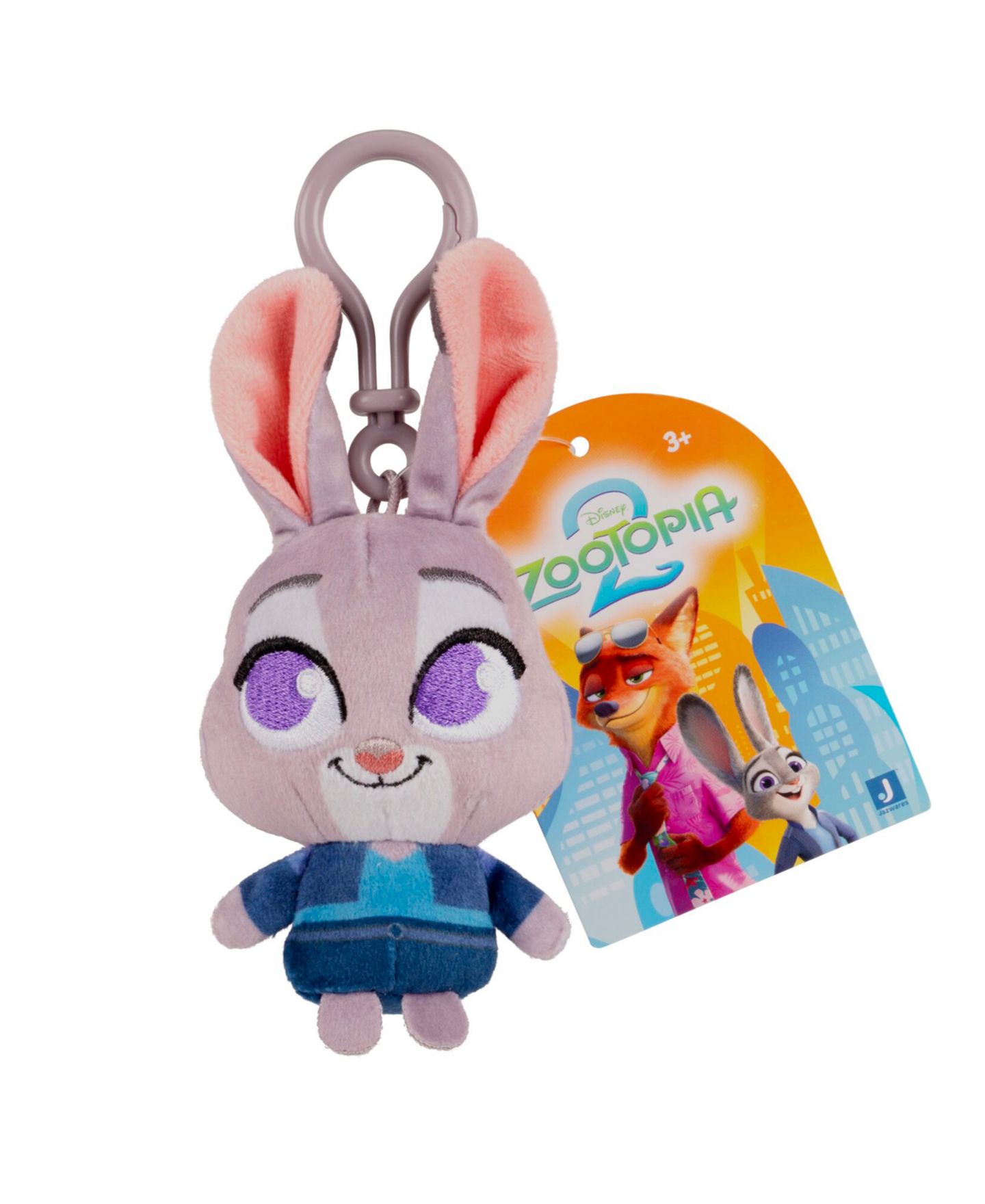 Детская мягкая игрушка Zootopia 3" Clip-On Blind Box Plush — фото 6