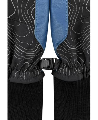 Men's Insolated Leather Palm and Touchscreen Snow Gloves "HAFJELL