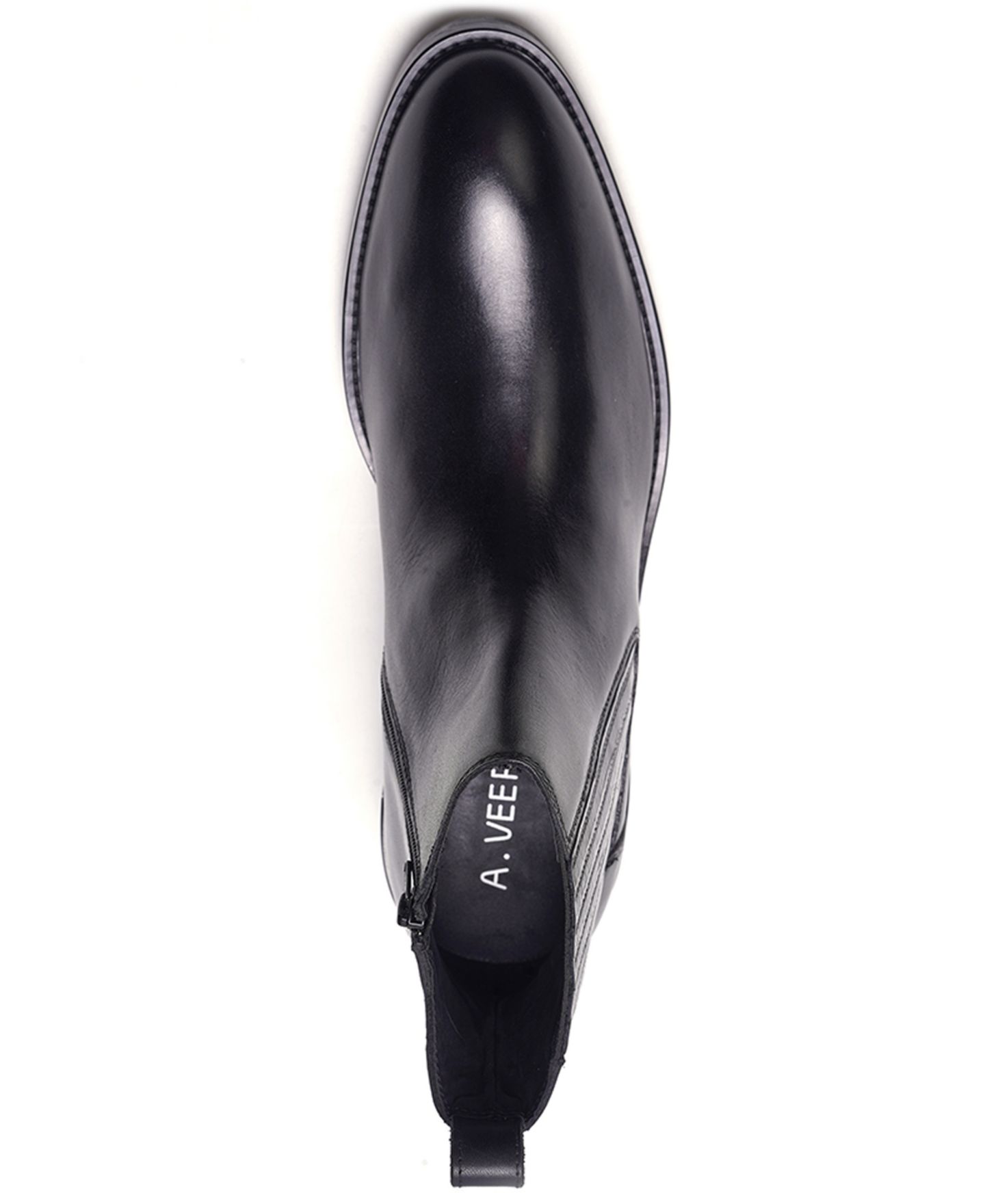 Мужские ботинки A. Veer Beckett Slip-On Chelsea, цвет: Чёрный — фото 3