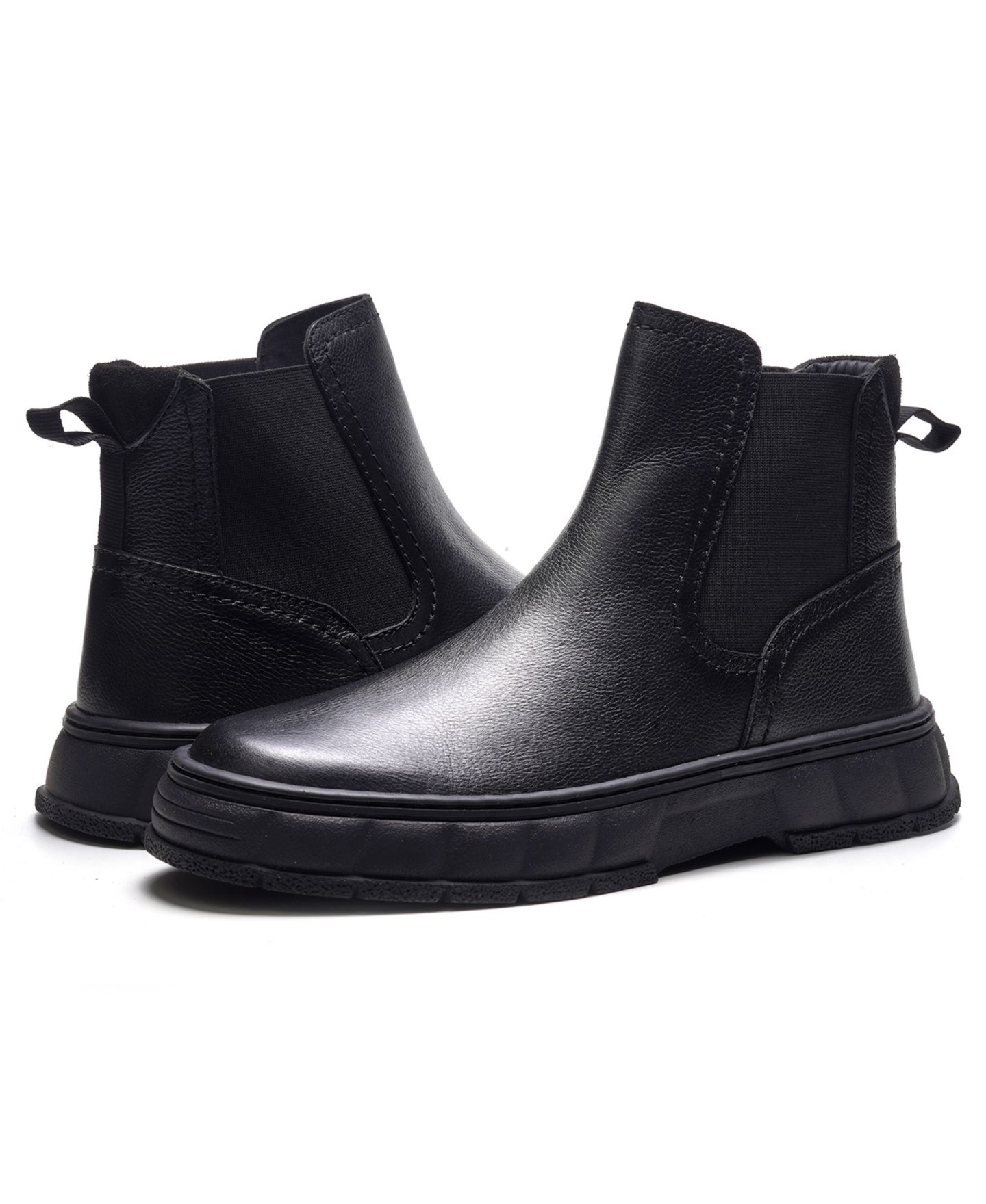 Мужские ботинки A. Veer Axis Chelsea Slip-On, цвет: Чёрный — фото 6