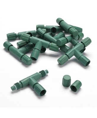 10Pcs IP65 Waterproof Wire Connectors 3 Way T-Shape for Outdoor Lights