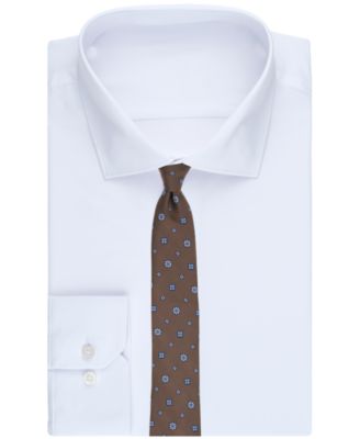Men's Admiral Neat Floral Print Tie, Macy's Exclusive