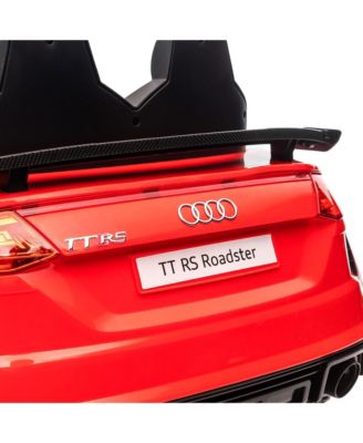6V Kids Electric Ride On Car, Licensed Audi TT RS with Seat, Remote