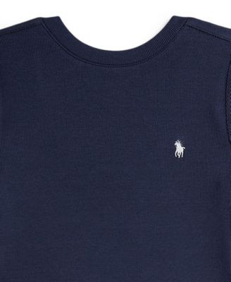 Girls' 7-16 Pleated-Skirt Ribbed Dress