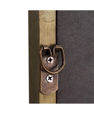 Julien Wall Mirror with Solid Wood Frame and Silver Backed Glass for Clarity for Entryways, Dining Rooms & More