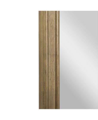 Julien Wall Mirror with Solid Wood Frame and Silver Backed Glass for Clarity for Entryways, Dining Rooms & More
