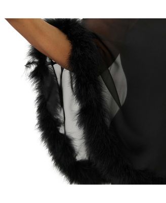 Women's Plus Size Cape Maxi Dress