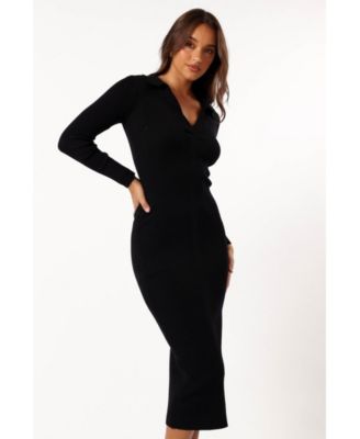 Women's Collins Long Sleeve Midi Dress