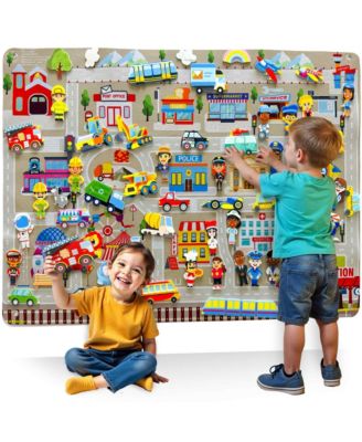 USA Felt Board for Kids 3-5 Years Old - Social Emotional Preschool Learning Activities