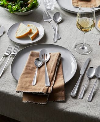 Silvano 18/10 Stainless Steel 45 Pc. Flatware Set, Service for 8