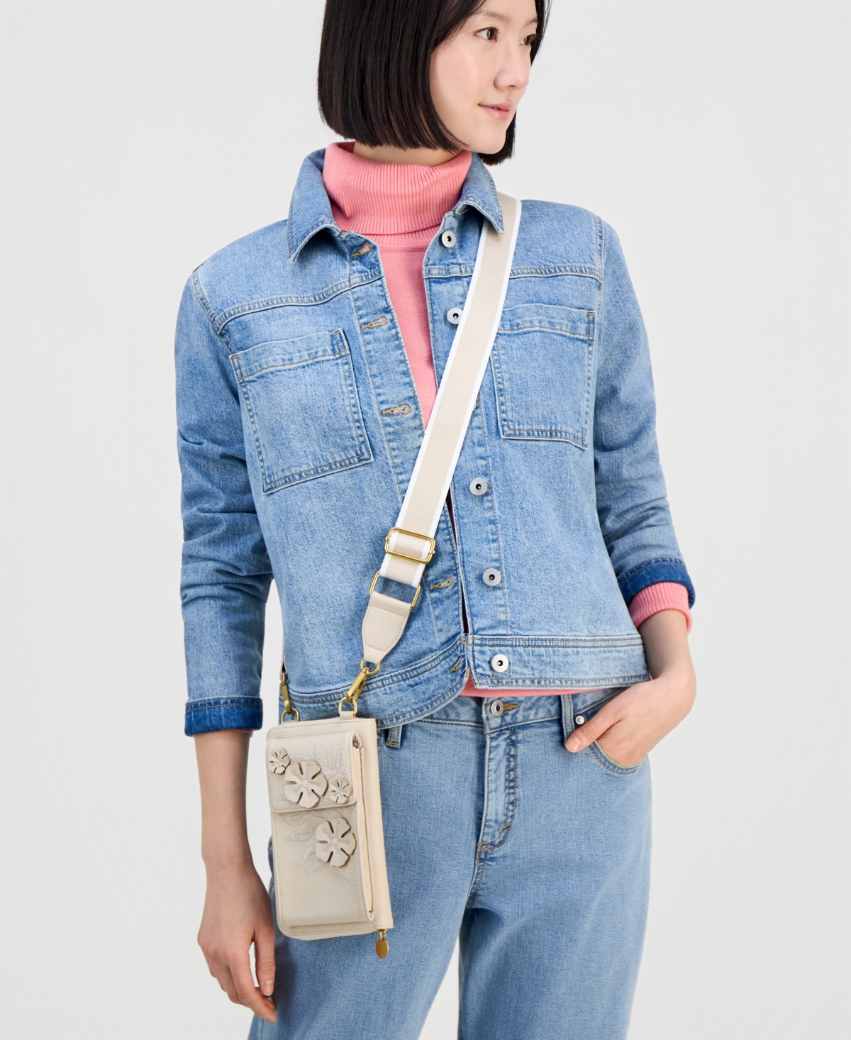 Style & Co Mini Studded Phone Crossbody Bag