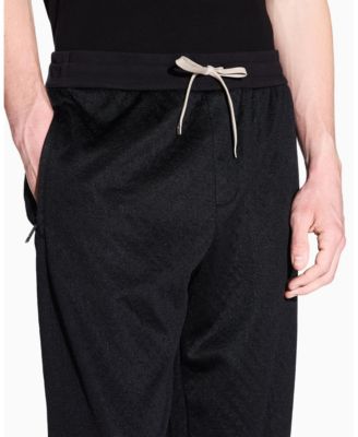 Men's Jacquard Allover Logo Jogger