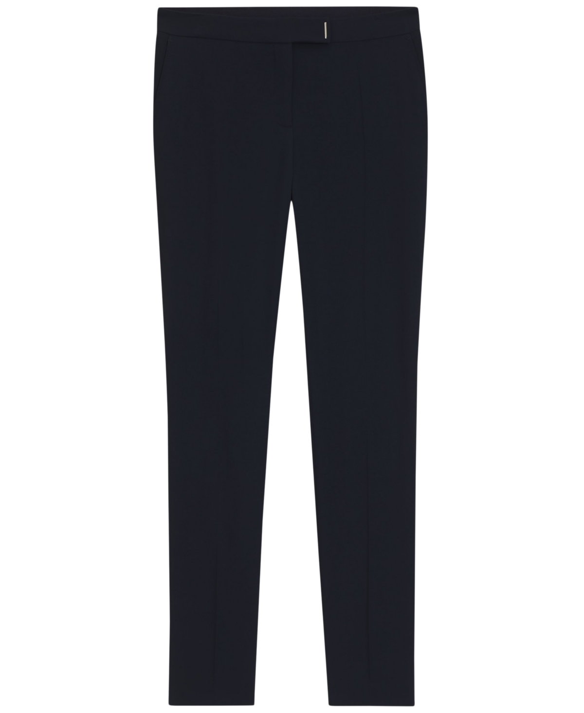 Hugo Boss Boss By  Women's Slit Hem Slim-fit Pants In Blue