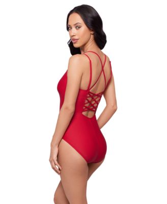 Women's Sigourney Strappy-Back One-Piece Swimsuit