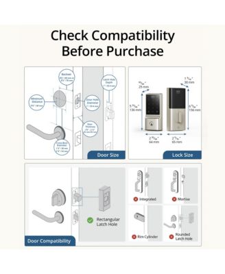Security Smart Lock C210 Black