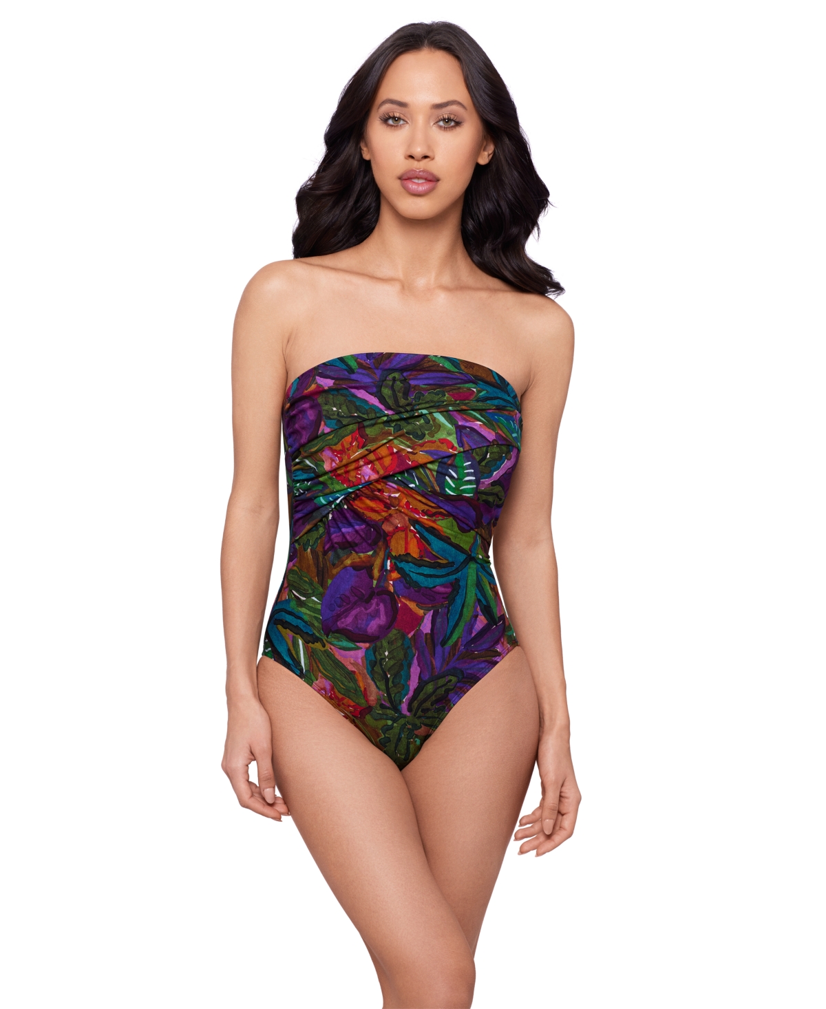 Magicsuit Women's Bandeau Neck One-Piece Swimsuit
